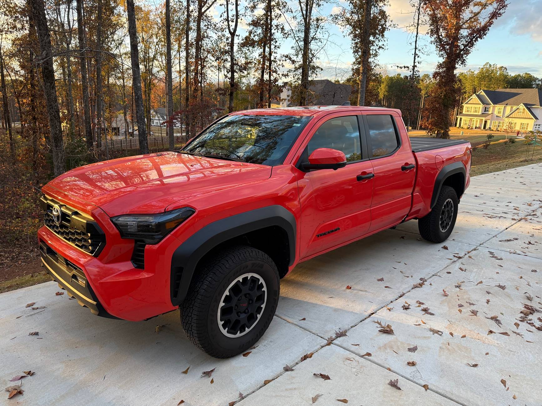 2024 Tacoma OEM Trifold Hard Tonneau Cover PT954-35240 installed on 2024 Tacoma IMG_3997