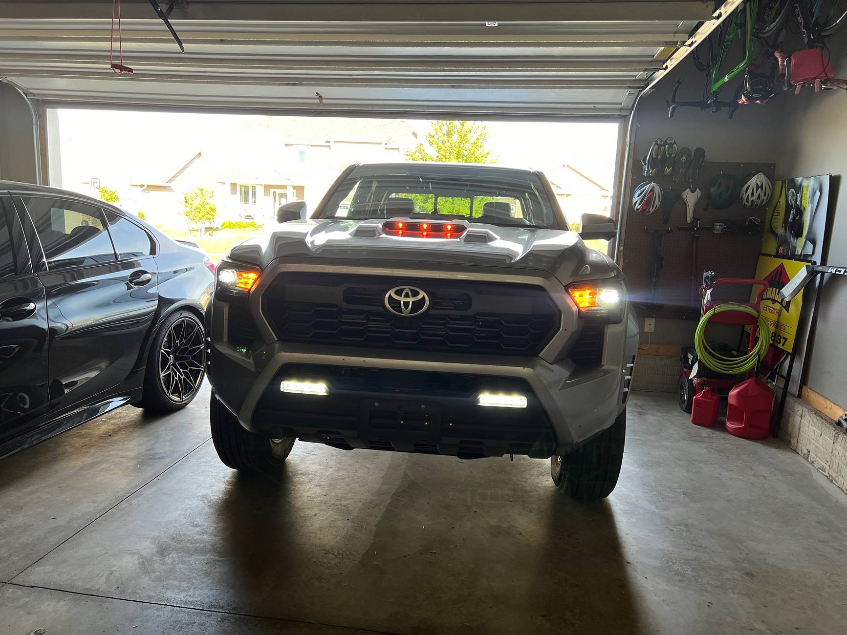 2024 Tacoma Hood Scoop LEDs IMG_4149