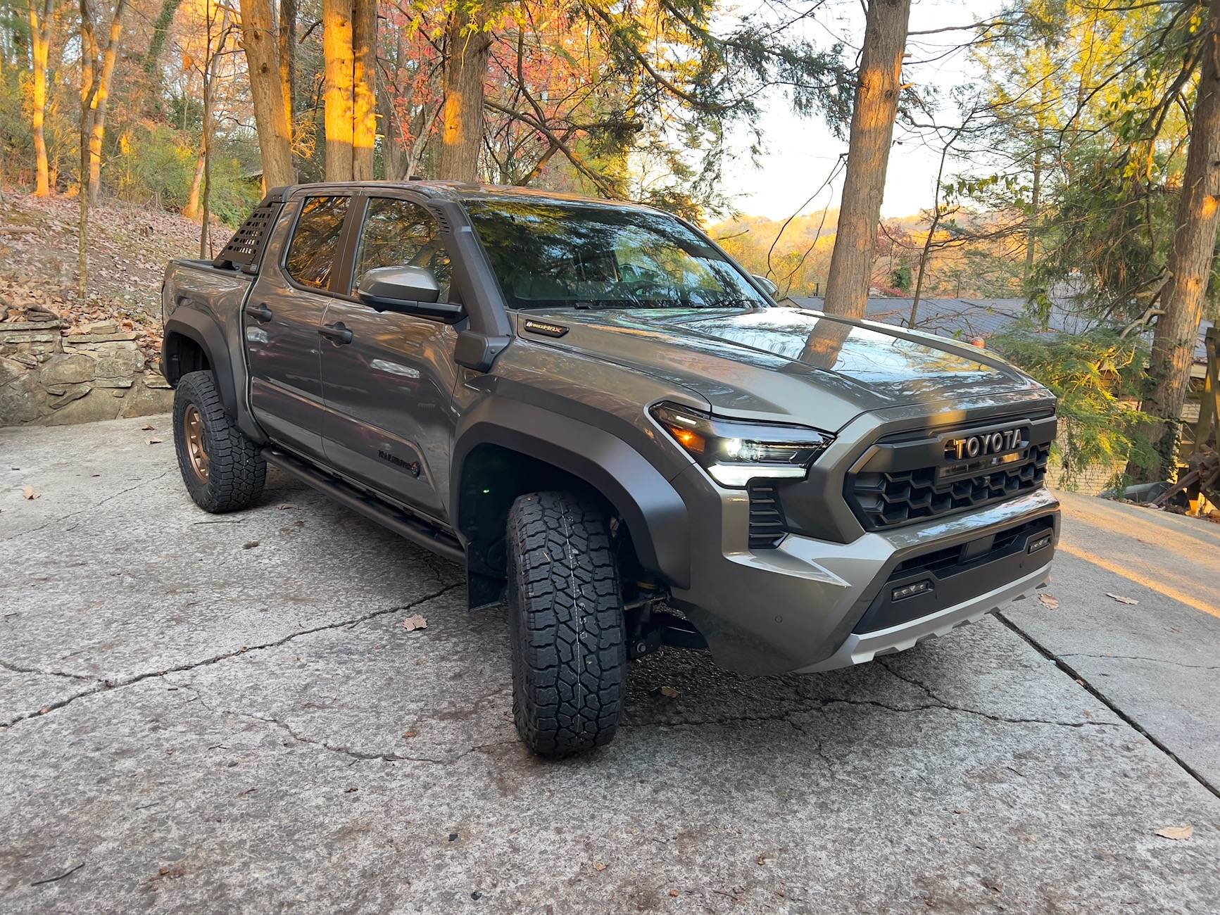 2024 Tacoma Trailhunter offset of 285/70R17 IMG_4230