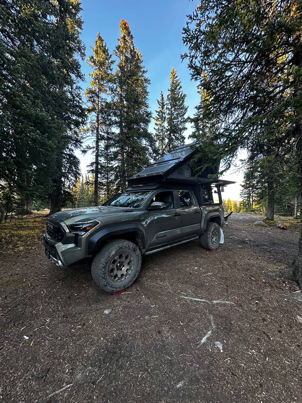 2024 Tacoma Trailhunter max tire size IMG_4511