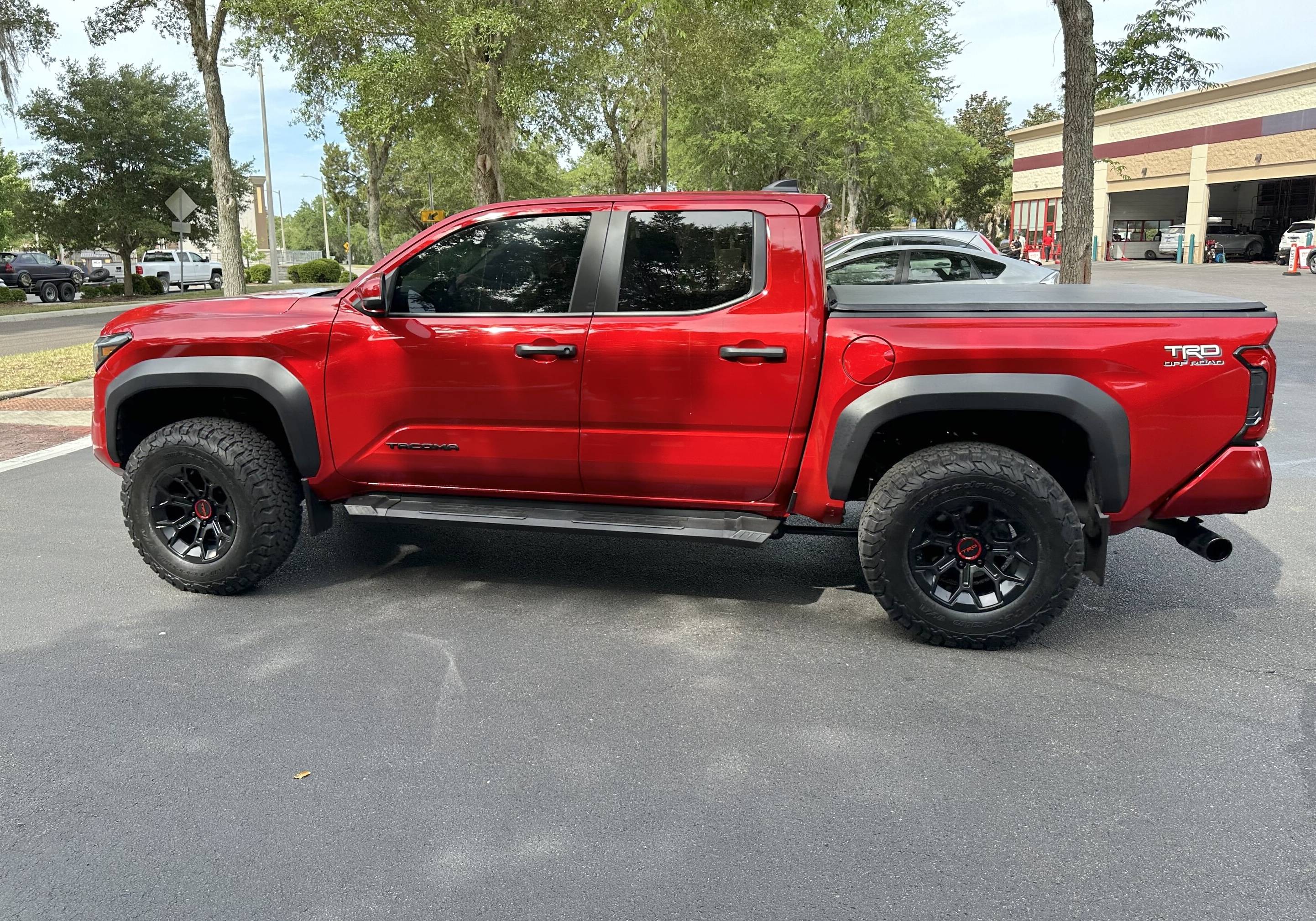 2024 Tacoma Aftermarket TRD Pro style wheels + KO2 285/70/17 tires on my 2024 Tacoma IMG_4664