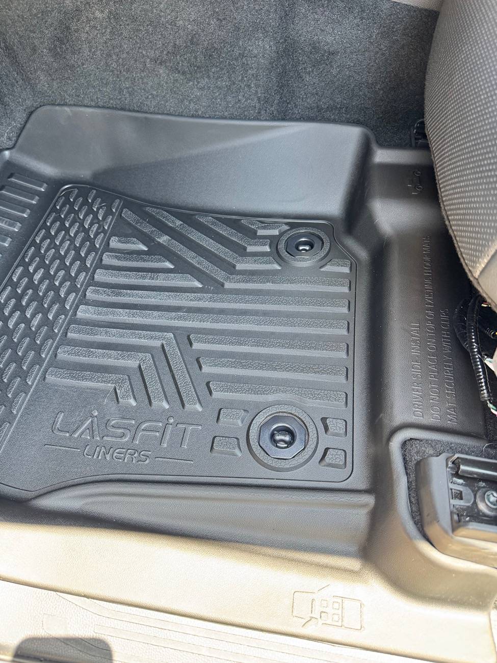 2024 Tacoma Lasfit Floor Mats and Bed Liner review IMG_4718