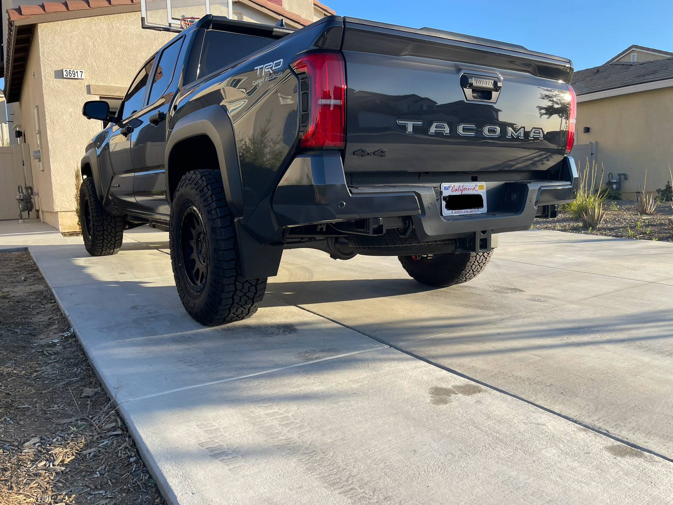 2024 Tacoma Had the off-road exhaust pipe made from stock (cut and re-welded hanger) IMG_4797