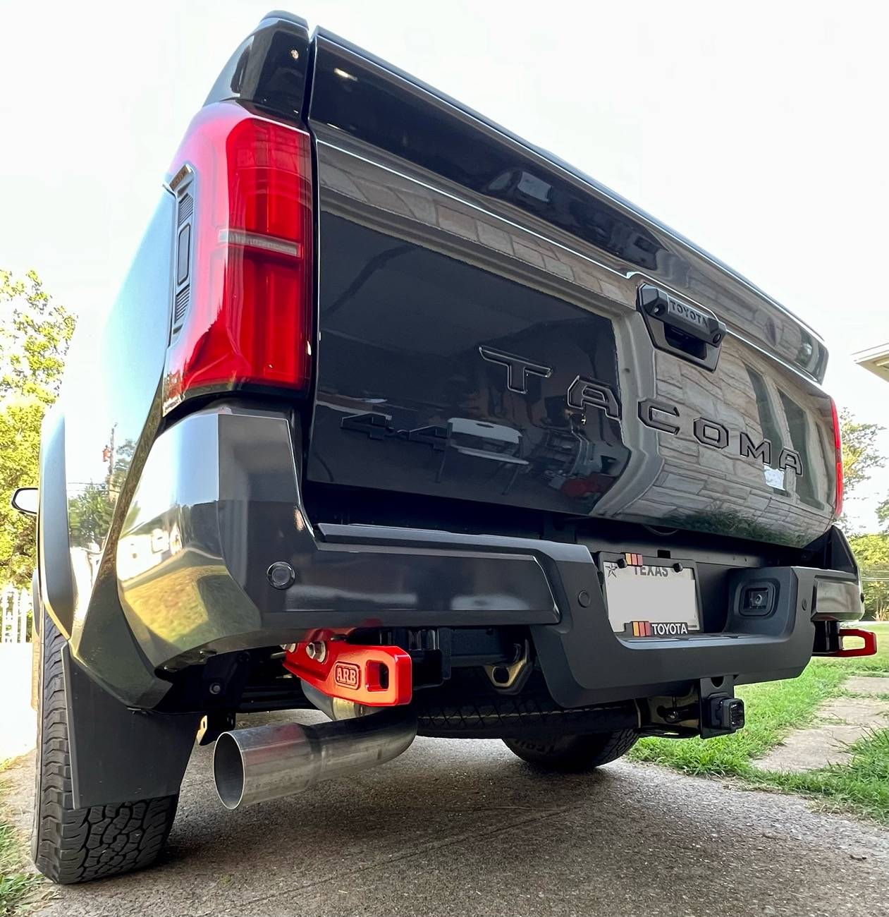 2024 Tacoma Install of ARB Rear Recovery Points on the 2024 Off Road Premium IMG_4830