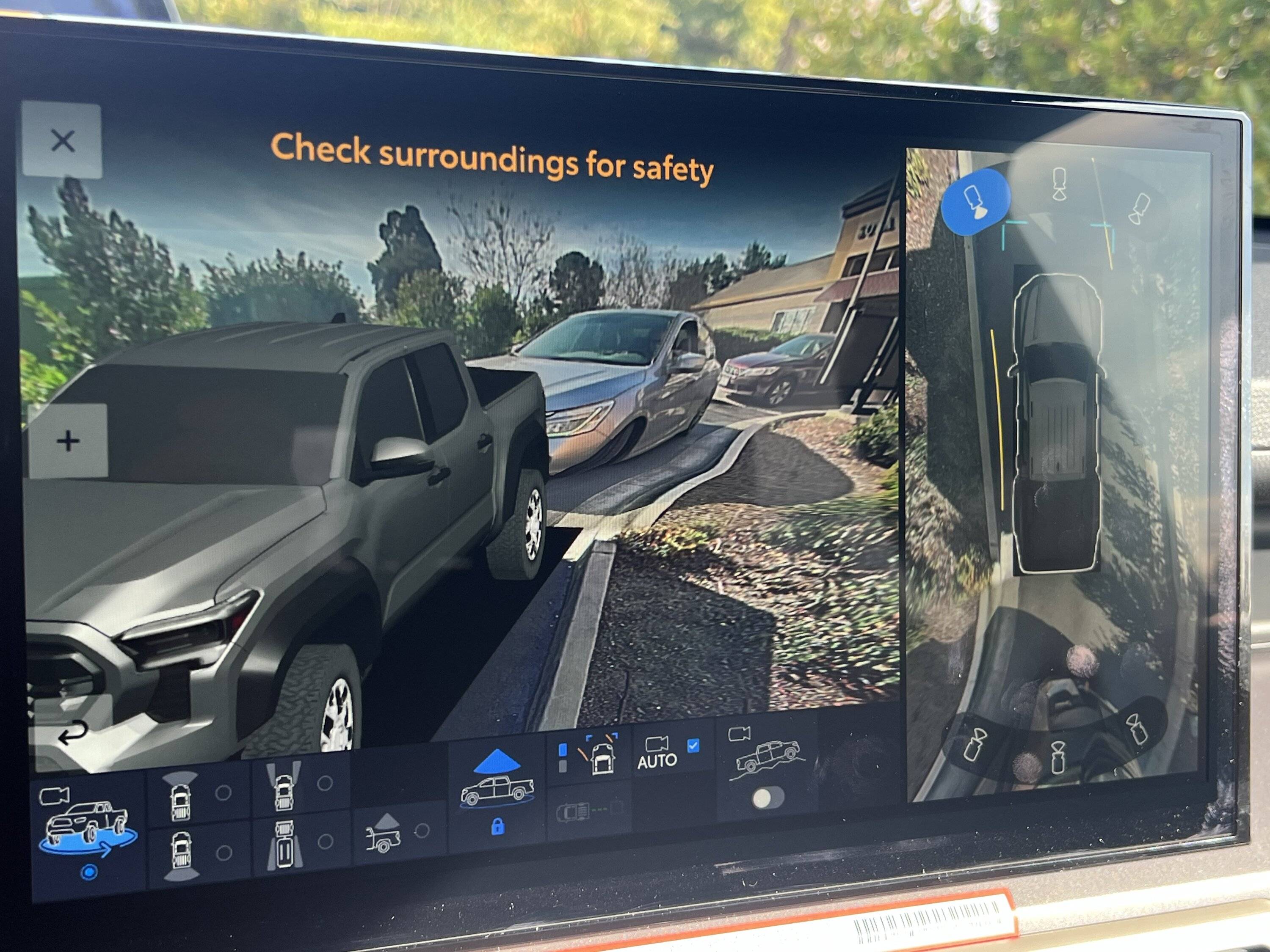 2024 Tacoma Videos: Adaptive Cruise Control, Backup Camera, Forward Camera, Digital Rear View Mirror (in 2024 TRD Offroad) IMG_4858