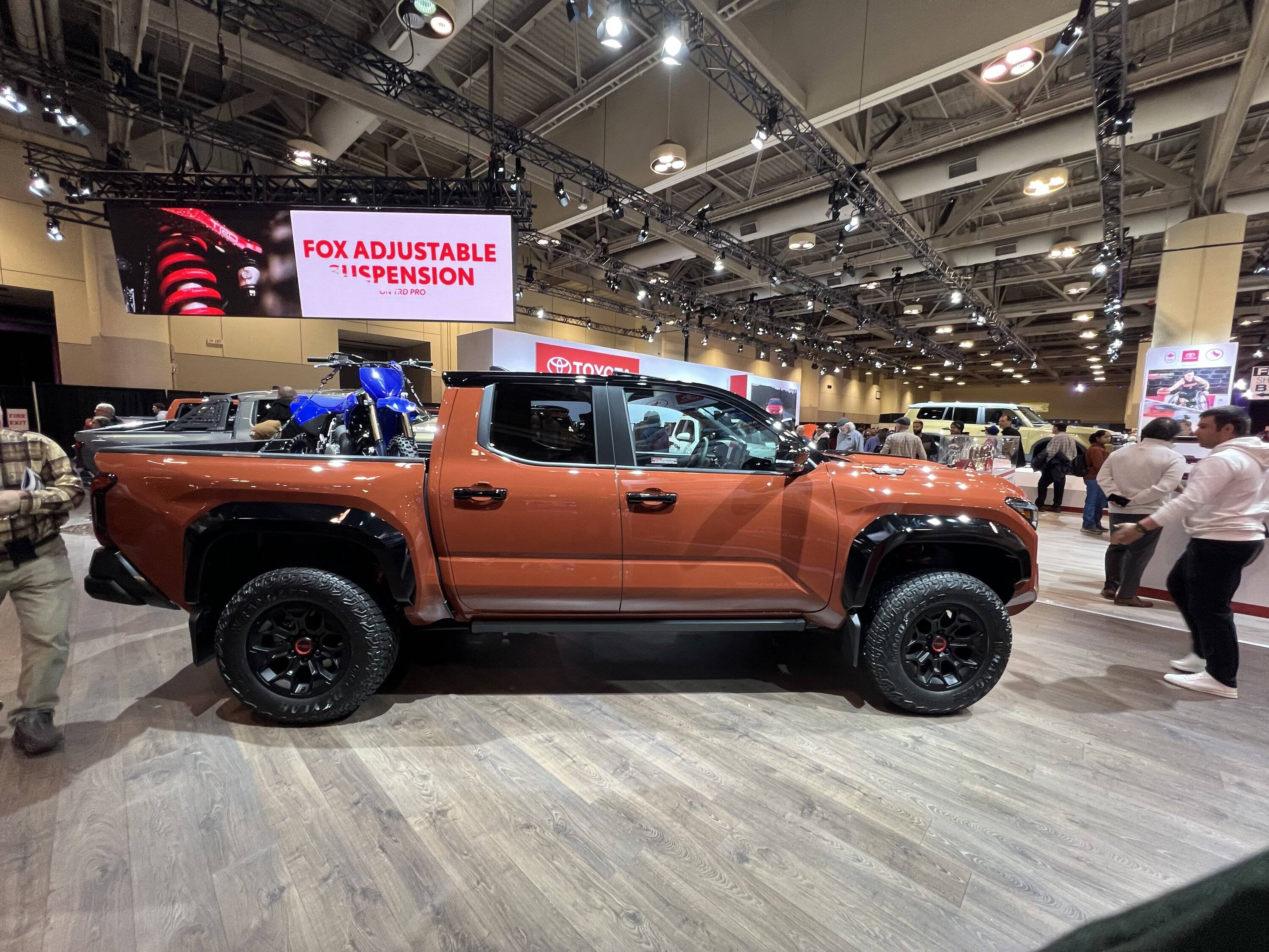 2024 Tacoma Canadian International Auto Show Toronto Trailhunter and TRD Pro IMG_5179