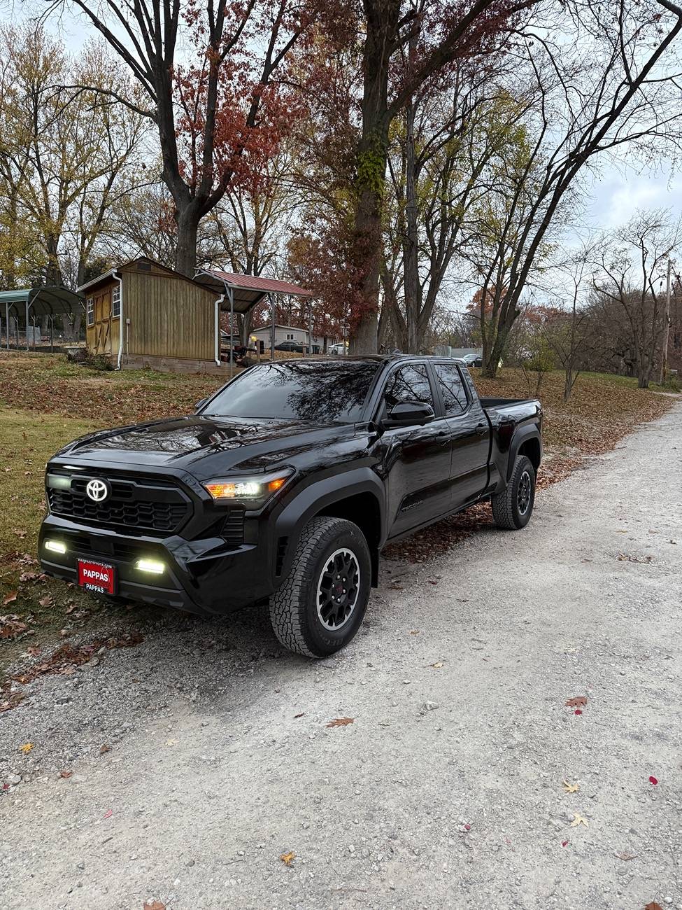 2024 Tacoma Illuminated Toyota Grille Emblem Installed on Off-Road Premium IMG_5520