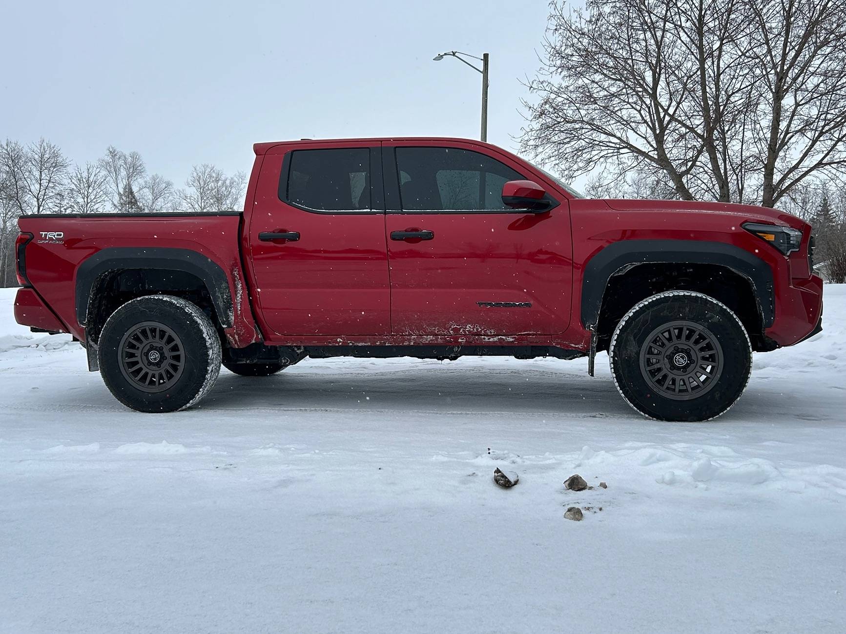 2024 Tacoma Alignment after leveling kit IMG_5523