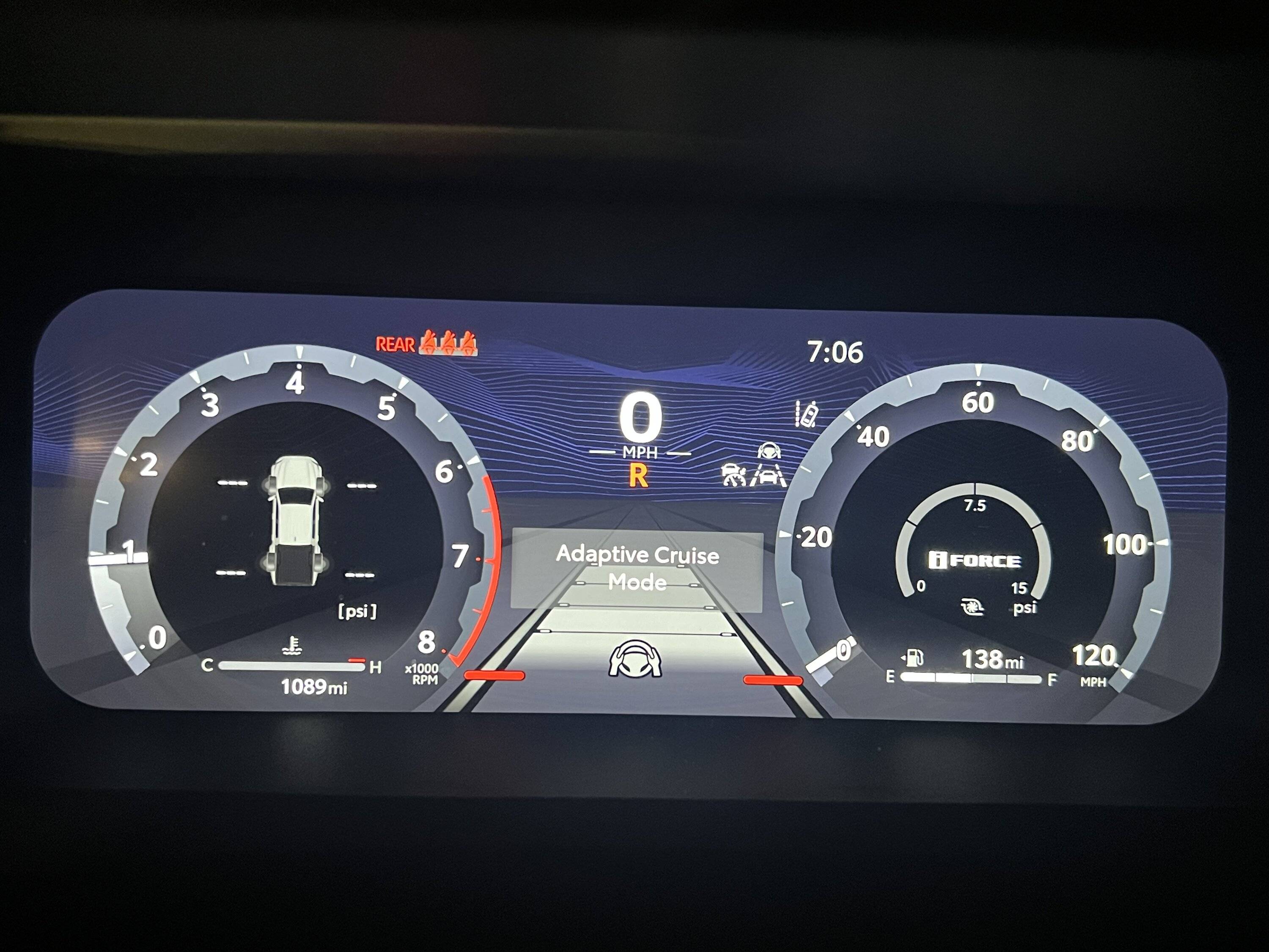 2024 Tacoma Instrument Cluster Set Up (Changes On Its Own) IMG_5685