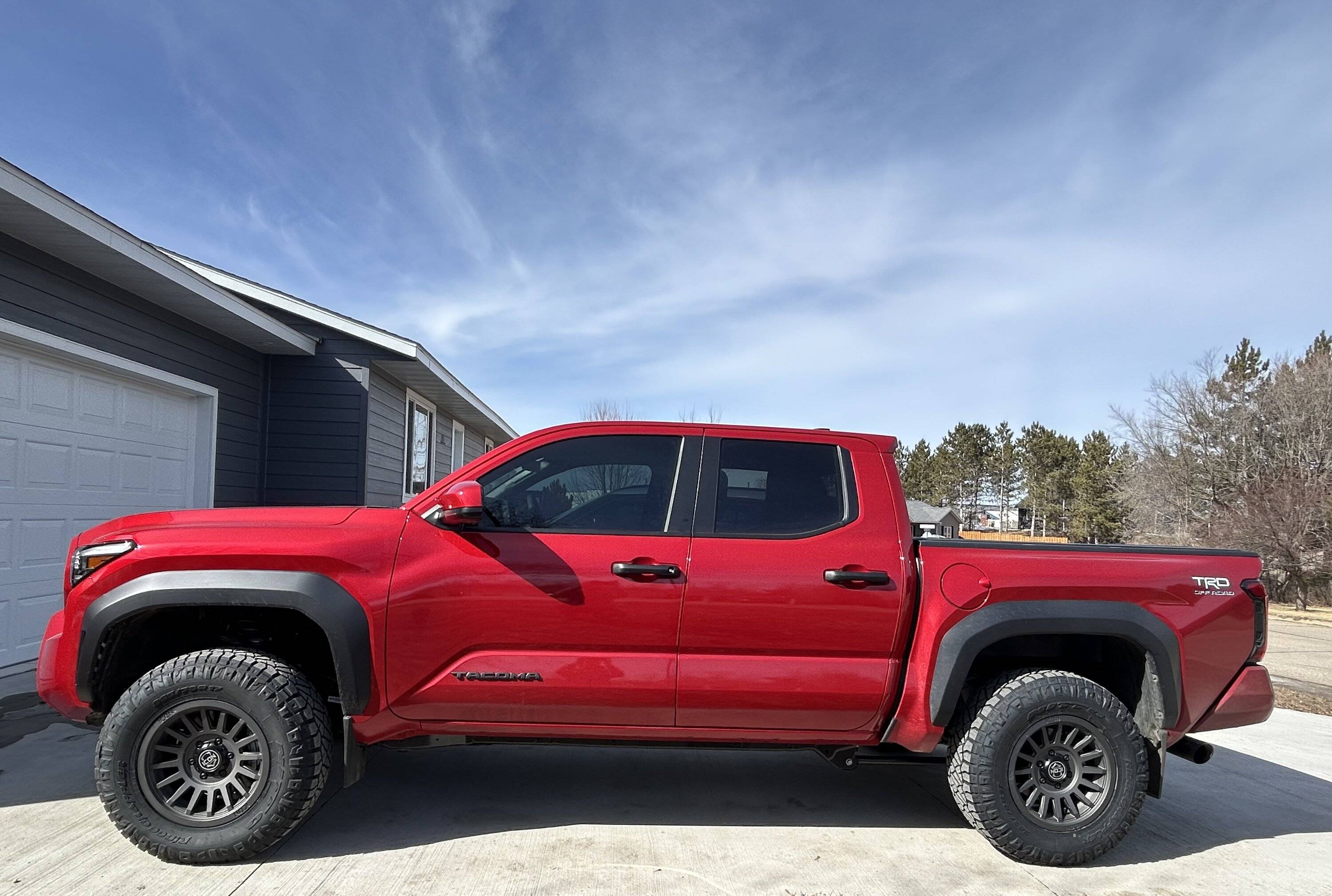 2024 Tacoma Peak Suspension 1.25” leveling kit pics after installation IMG_5695