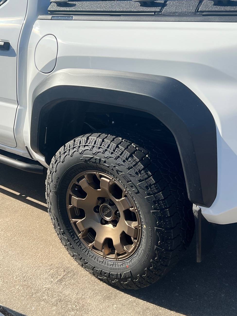 2024 Tacoma 275/70/18 KO3 tires on a Trailhunter - initial review IMG_5738