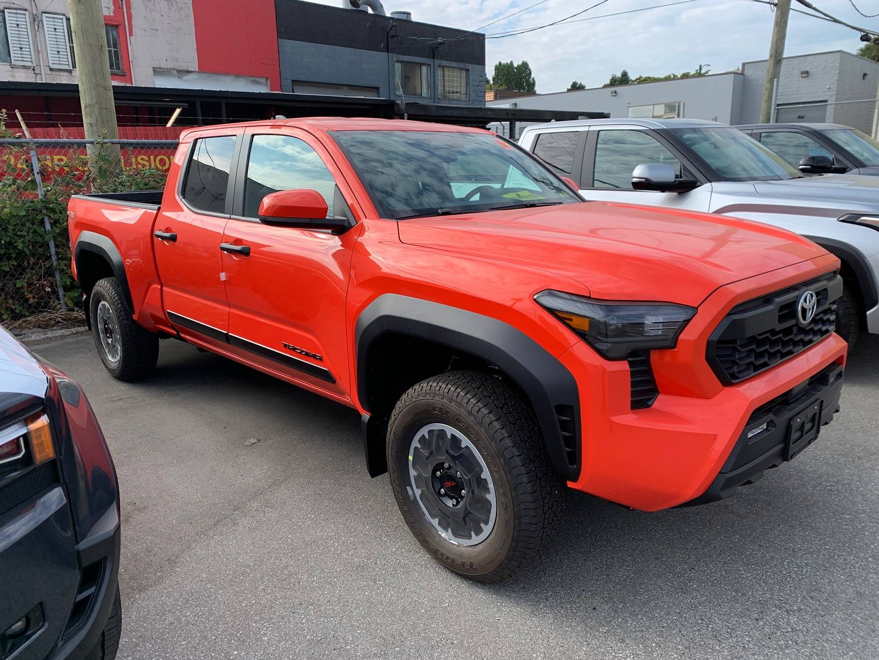 2024 Tacoma My Solar Octane TRD Off Road 6 foot Bed arrived at dealer IMG_5825