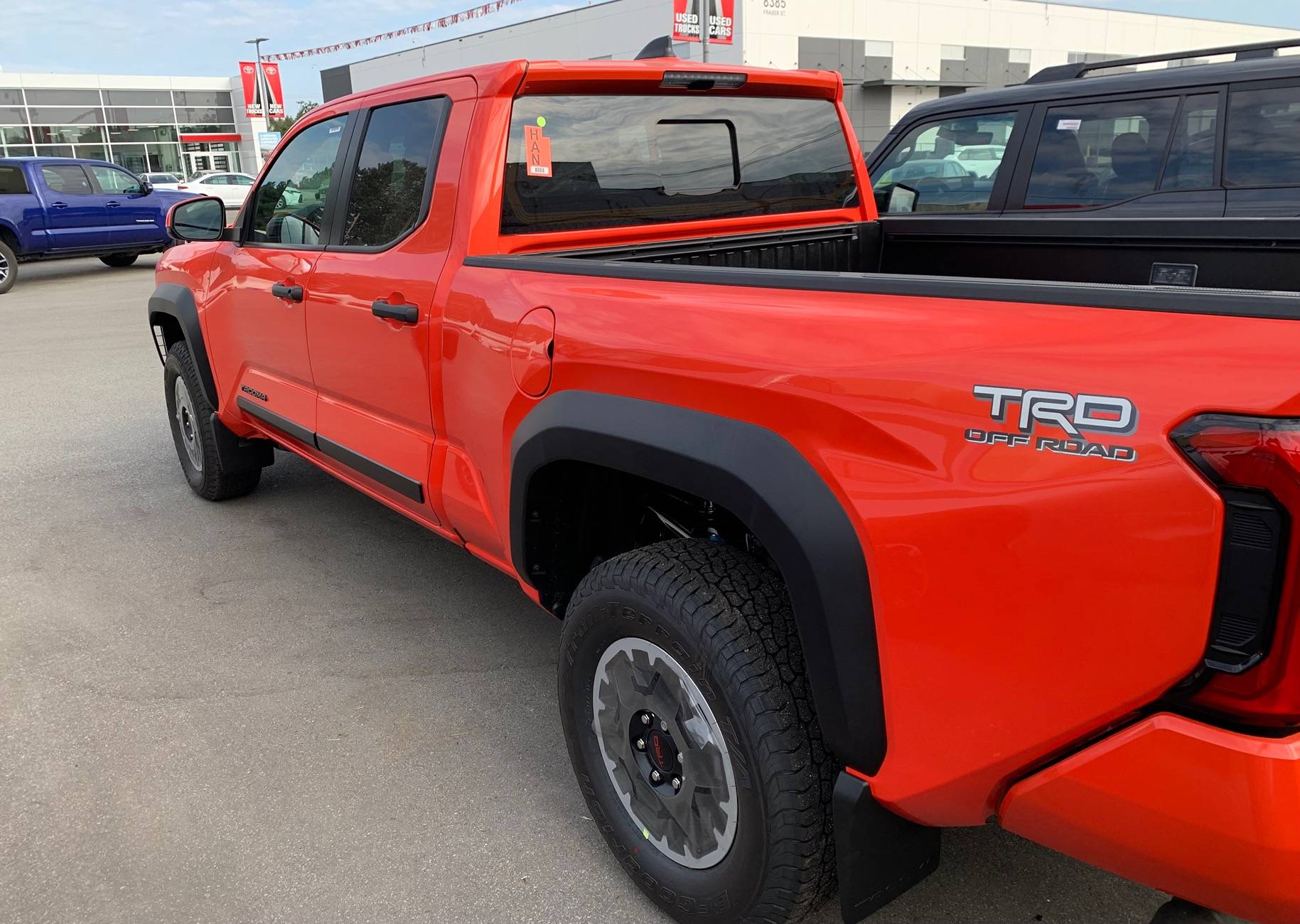 2024 Tacoma My Solar Octane TRD Off Road 6 foot Bed arrived at dealer IMG_5826