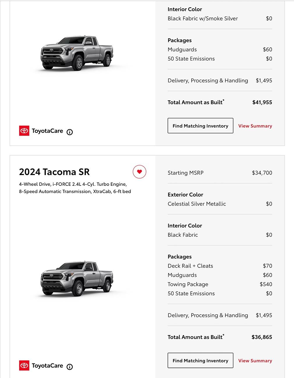 2024 Tacoma SR/SR5 XtraCab mechanical differences? IMG_6313