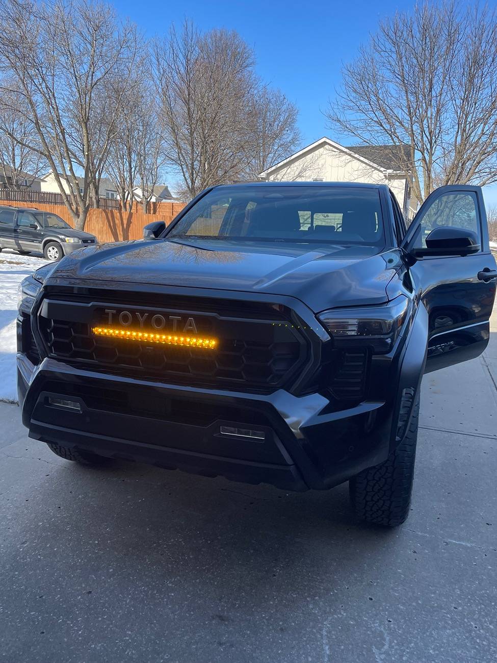 2024 Tacoma Rave Off Road TH Grille on a TRD OR Tacoma w/ Heretic Light Bar IMG_6652