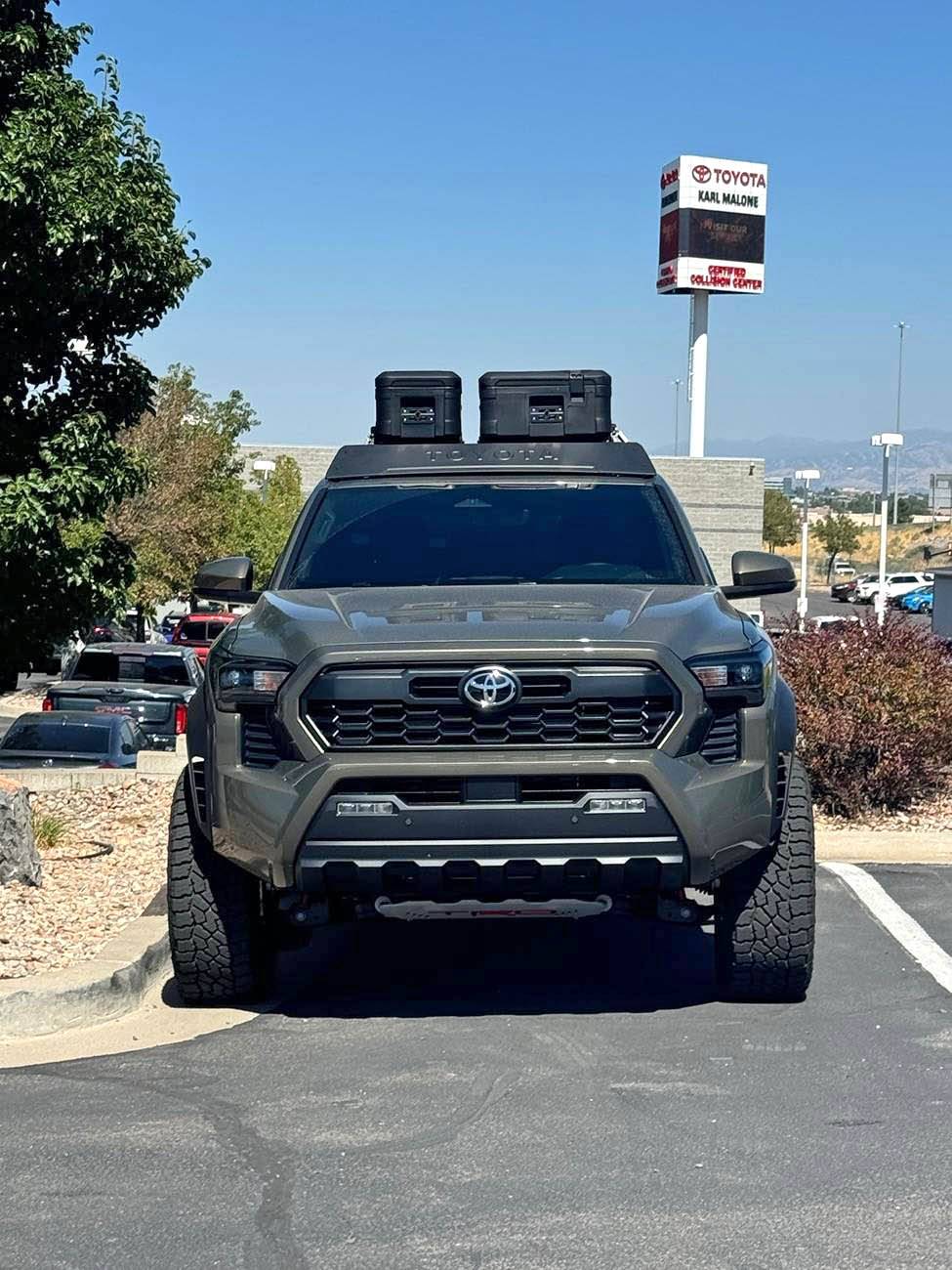 2024 Tacoma RC Rough Country Fender Flares Installed IMG_7155