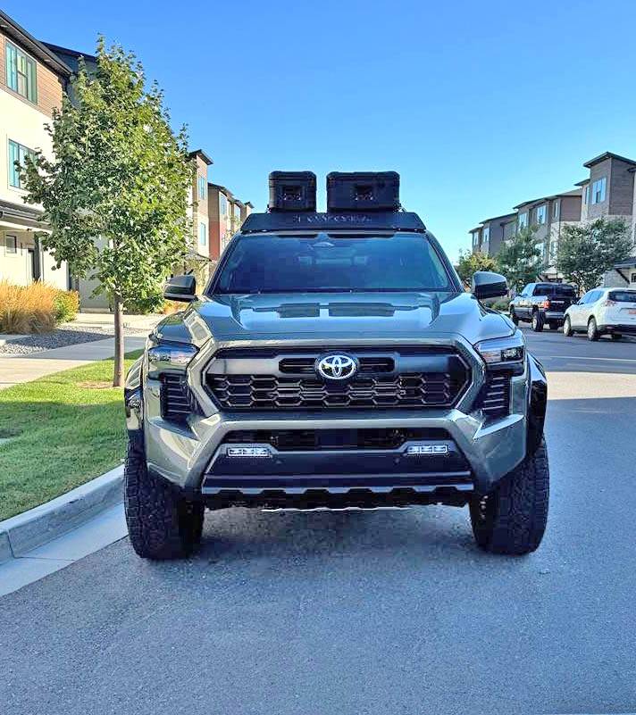 2024 Tacoma RC Rough Country Fender Flares Installed IMG_7158