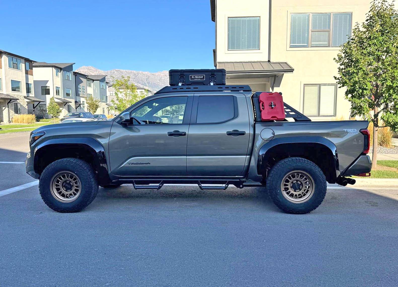 2024 Tacoma RC Rough Country Fender Flares Installed IMG_7161 (1)