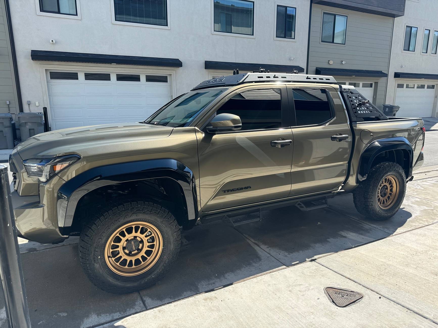 2024 Tacoma RC Rough Country Fender Flares Installed IMG_7392