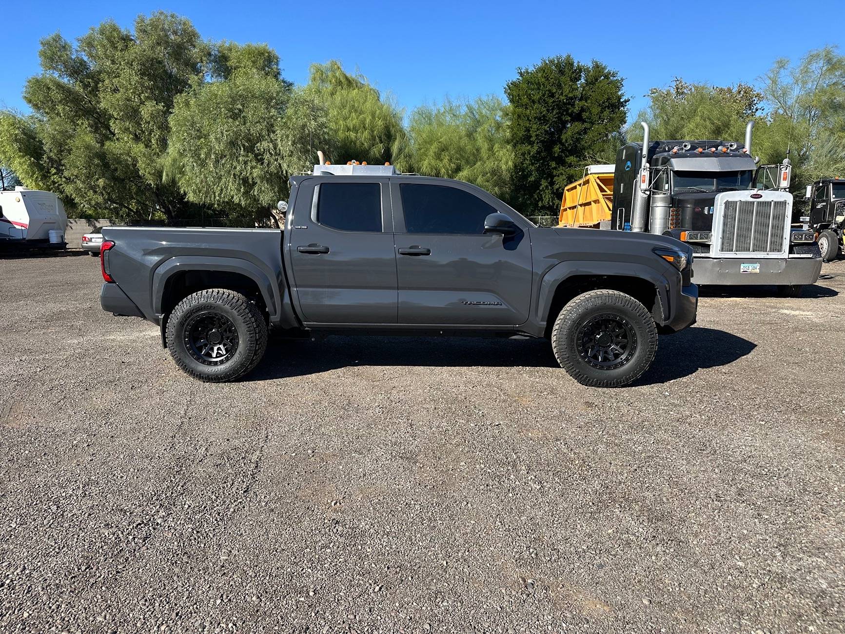 2024 Tacoma New Toyota owner w an aggressive stance IMG_7804