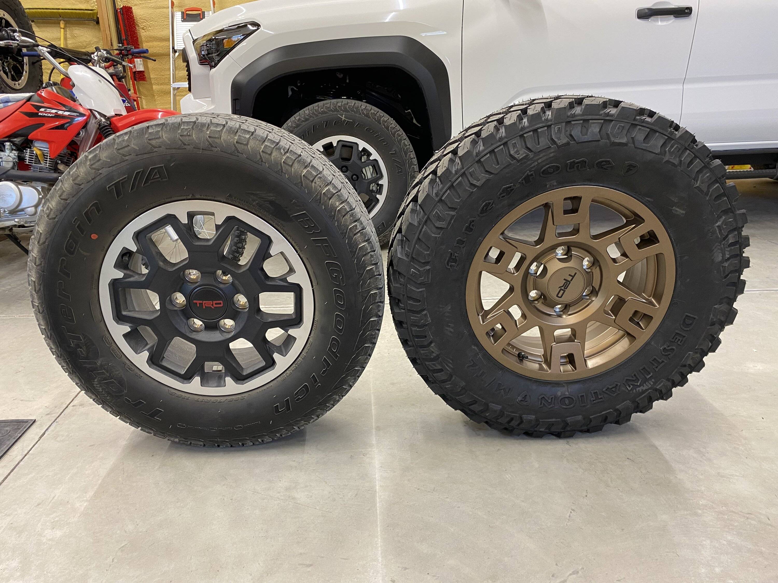 2024 Tacoma 3rd Gen TRD Wheels (+ 285/70R17 Tires) on 2024 Tacoma IMG_8192