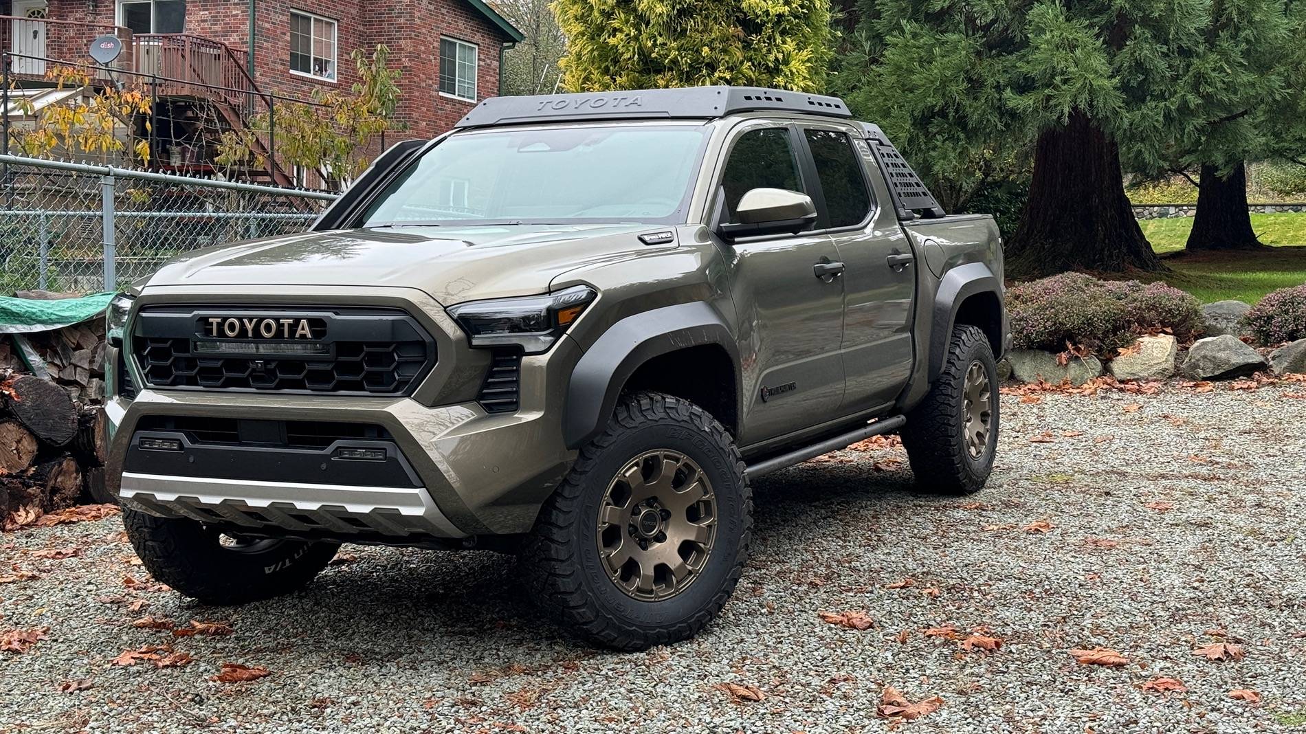 2024 Tacoma Trailhunter max tire size IMG_8451