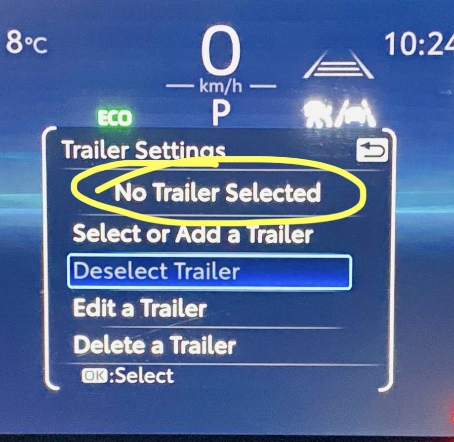 2024 Tacoma Trailer Detected Warning Stuck On IMG_8979