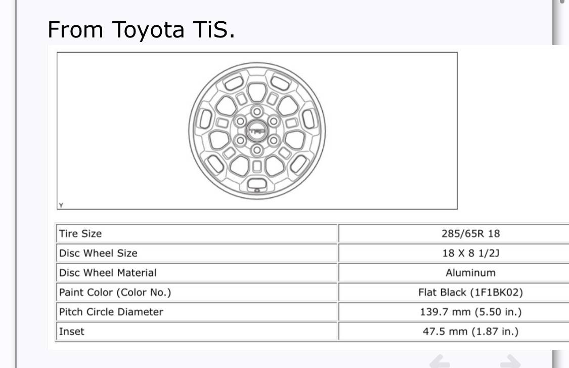 2024 Tacoma 18" Tundra/Sequoia TRD Pro BBS Forged wheels 285/65-18 + tires on 2024 Tacoma SR5 IMG_9901