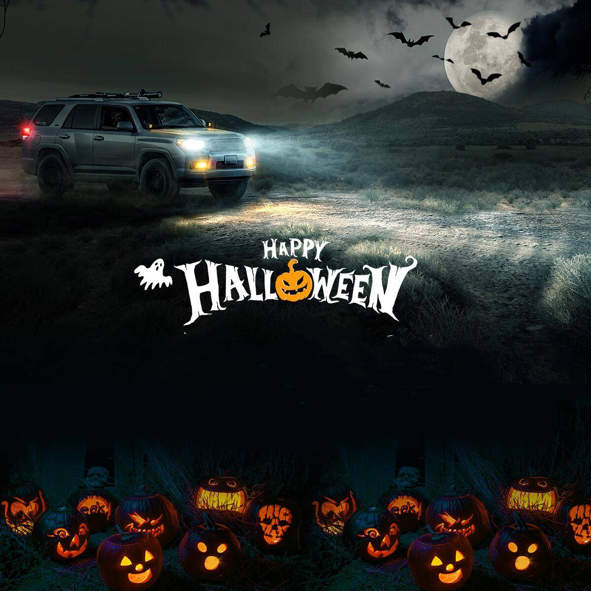 2024 Tacoma How Did You Decorate Your Vehicle for Halloween Last Year? Let’s Share Ideas! 🎃🚗 Lasfit-Halloween-day