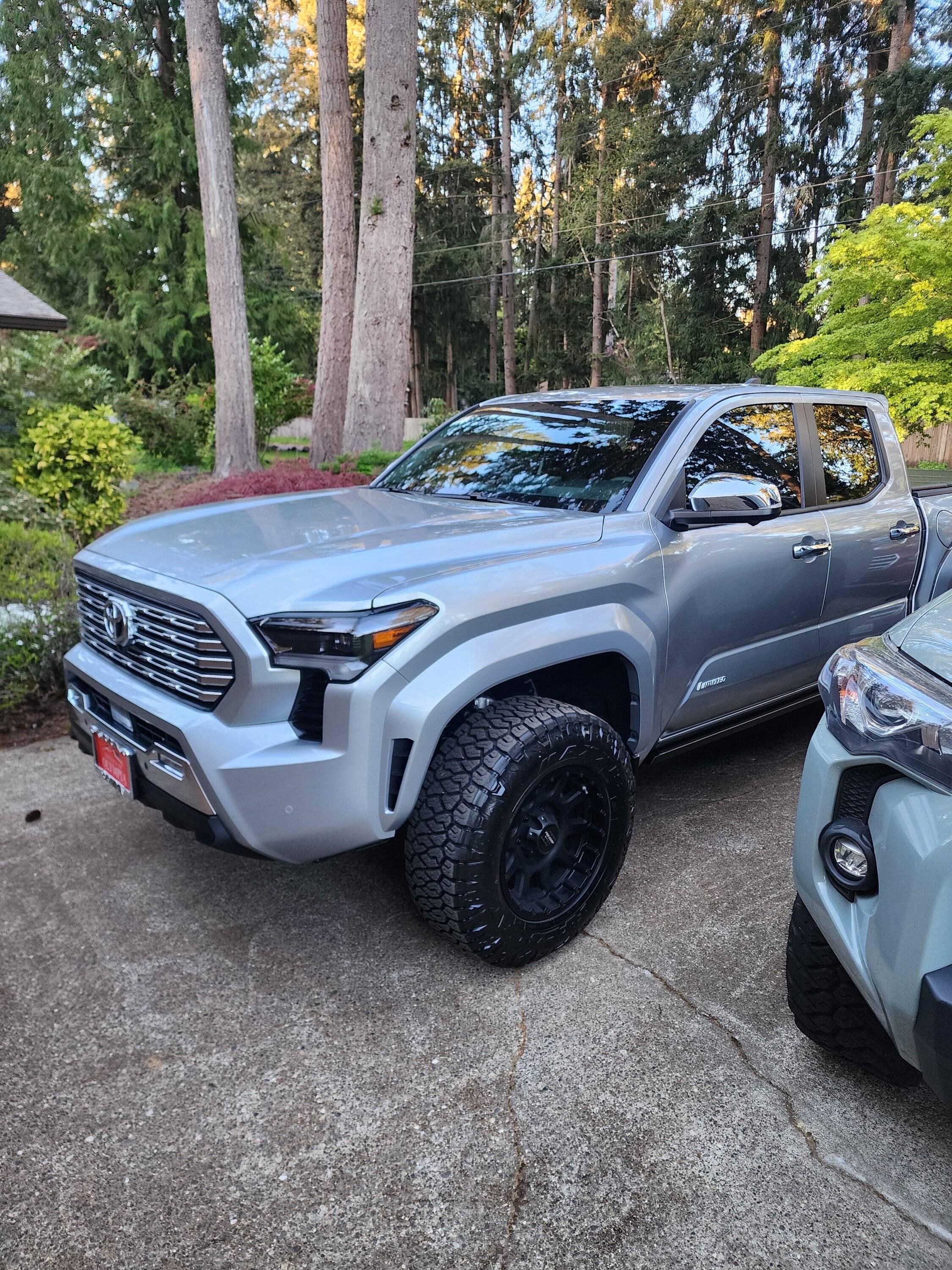 2024 Tacoma 4th Gen 2024+ Tacoma Aftermarket Wheels & Tires Pictures / Specs Compilation - Add Yours limited-2024-tacoma-build-celestial-silver-