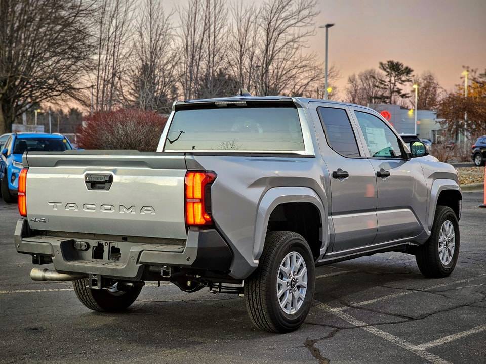 2024 Tacoma First manual transmission 2024 Tacoma at dealer! SR trim photos w/ driving & shifting video manual transmission interior 2024 Tacoma SR Celestial silver interior exterior 3