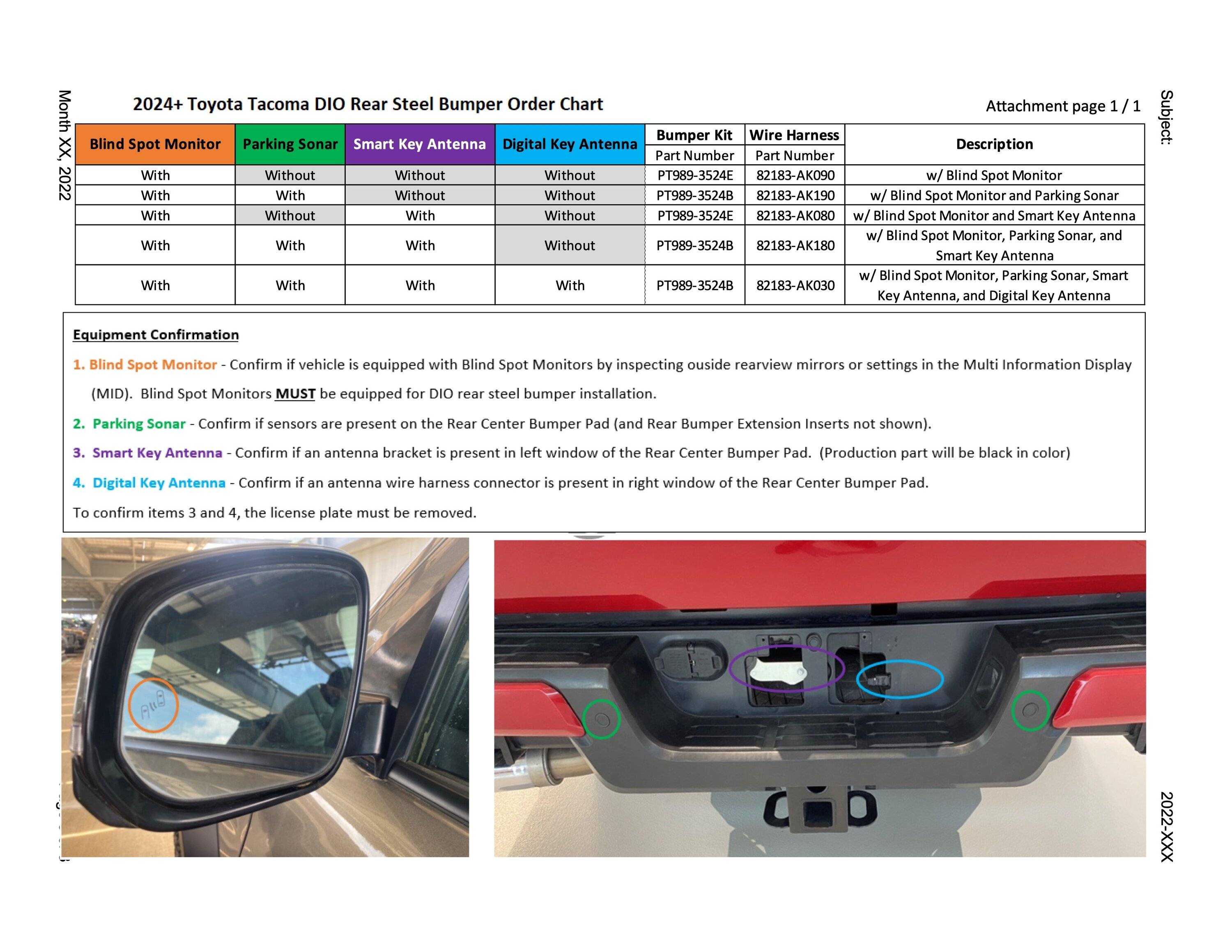 2024 Tacoma 2024 Tacoma DIO ARB Steel Bumper Availability & Part Numbers/Ordering Info MY24 Tacoma DIO ARB Rear Steel Bumper-3