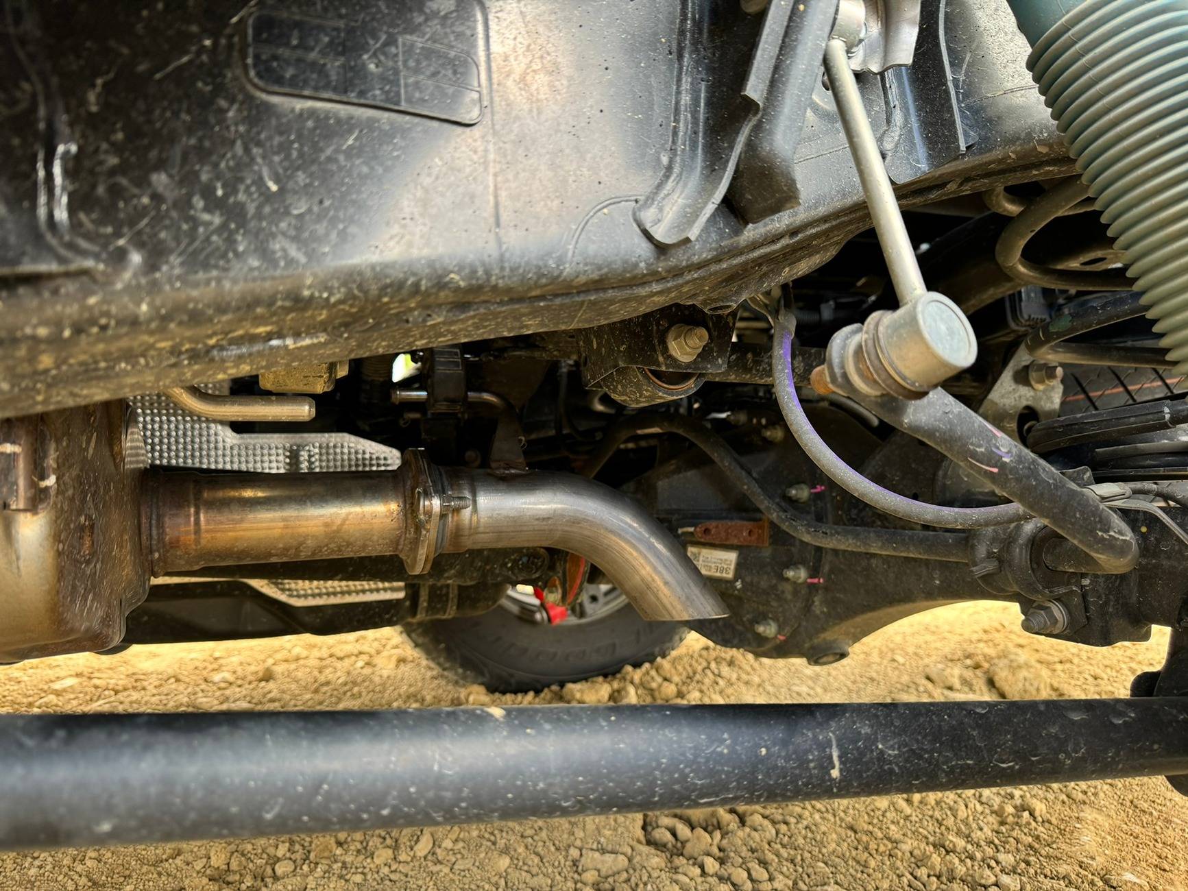 2024 Tacoma TRD Axle Dump Exhaust Installed - 2024 Tacoma TRD Off-Road New Exhaust.JPEG