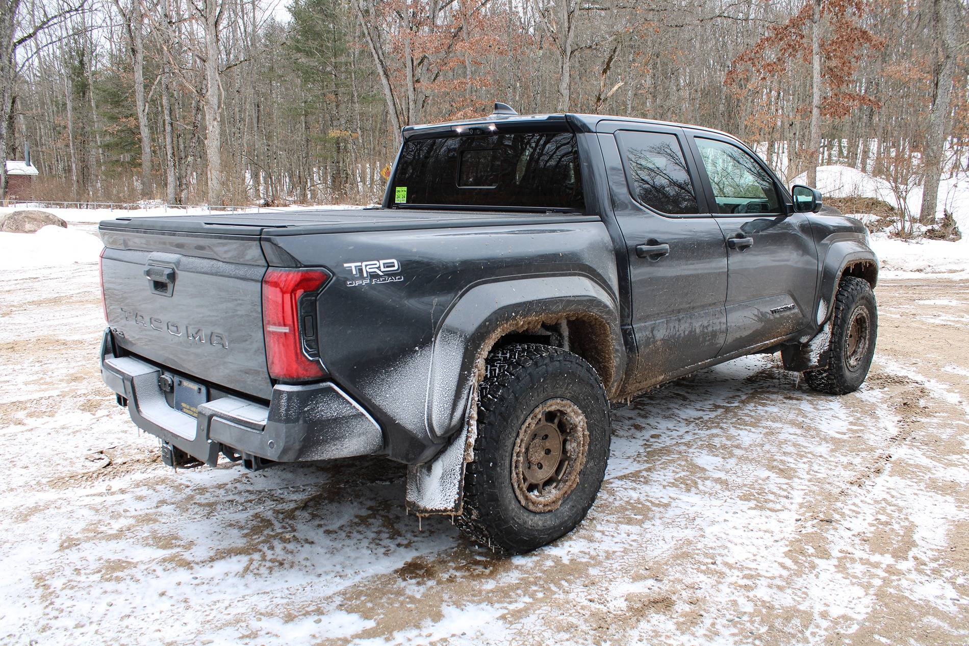 2024 Tacoma NYTOP Carbon Fiber Fender Flares NYTOP Flares with mud flaps1