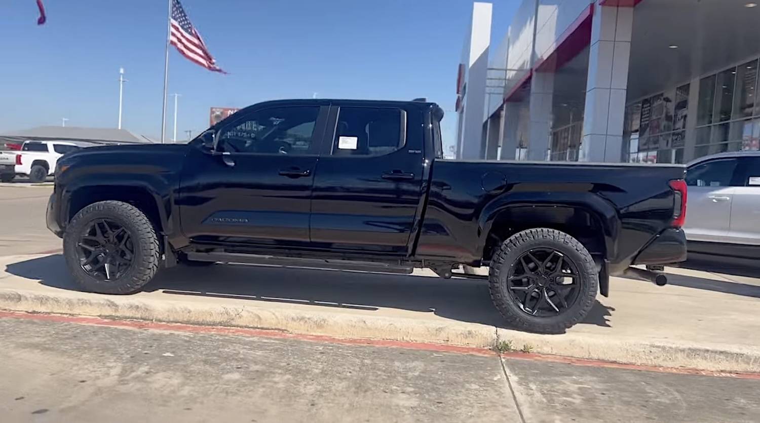 2024 Tacoma 4th Gen 2024+ Tacoma Aftermarket Wheels & Tires Pictures / Specs Compilation - Add Yours oma-sr5-upgraded-wheels-tires-black-edition-5-jpe