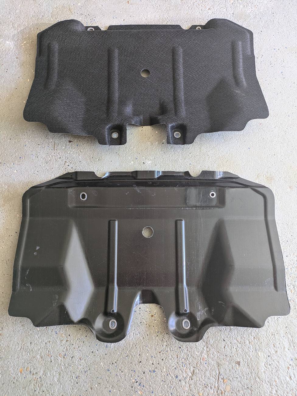 2024 Tacoma DIY: 2024 Tacoma Composite Plastic Splash Shields (Plastic Skid Plates) PXL_20241020_171250863