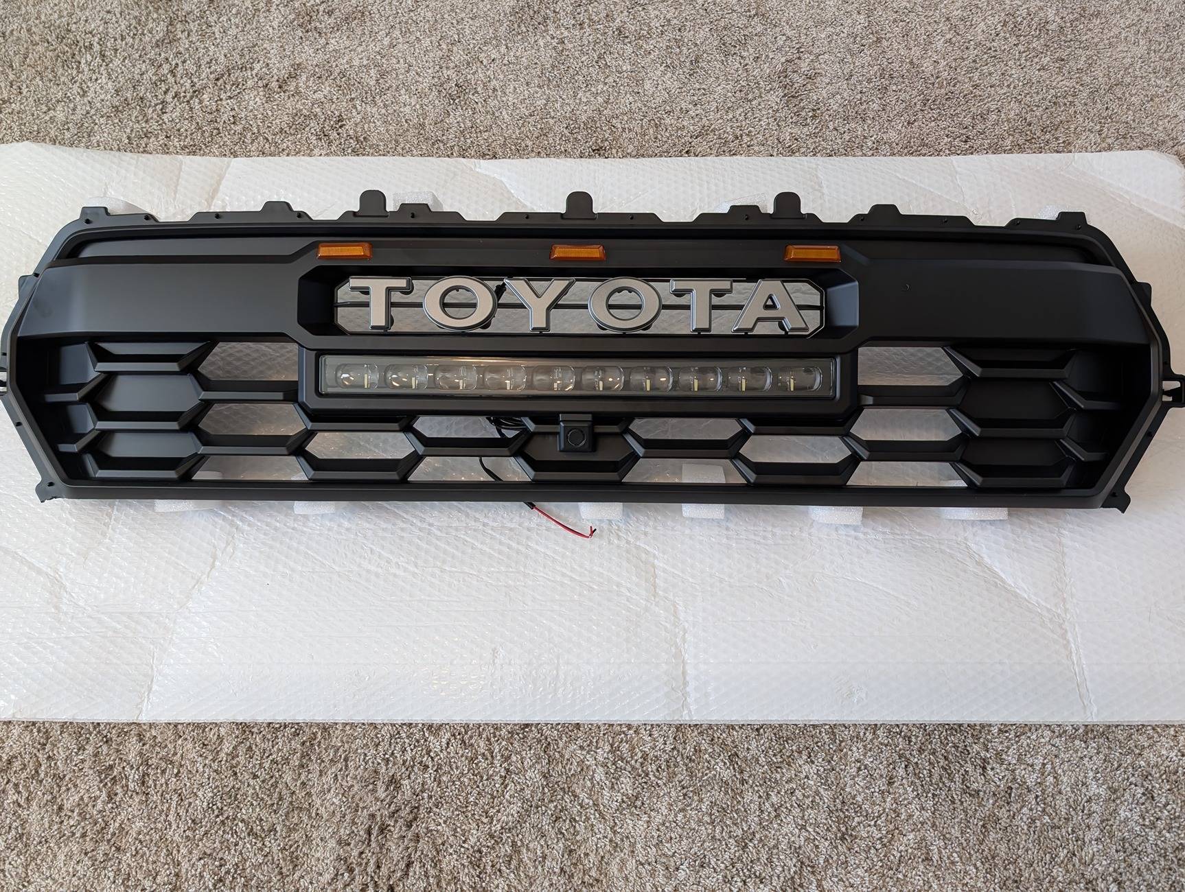 2024 Tacoma Anyone Install a Aspire TRD PRO aftermarket Grill ?? PXL_20241202_213645906