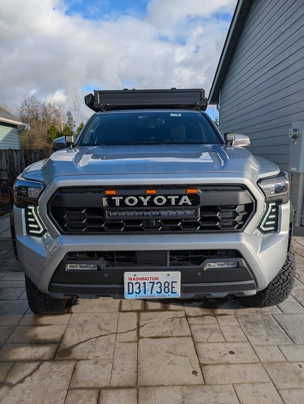 2024 Tacoma Anyone Install a Aspire TRD PRO aftermarket Grill ?? PXL_20241209_213030242