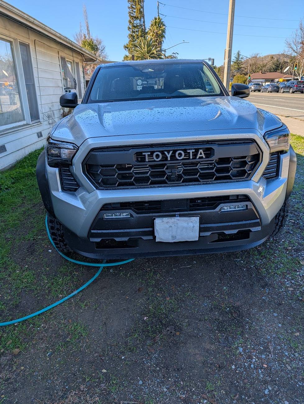 2024 Tacoma It's a Wrap! Vinyl wrapped sides, door handles and roof black PXL_20250122_220738268