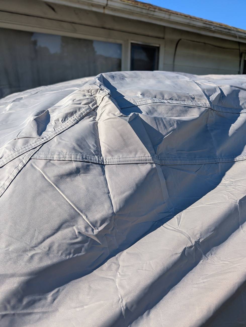 2024 Tacoma Sealskin Deluxe Truck Cover in gray PXL_20250220_173231659