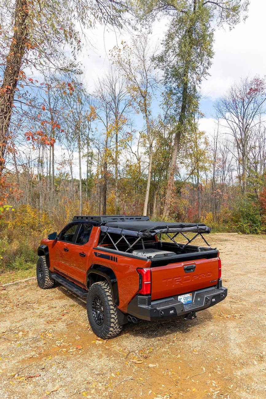 2024 Tacoma Old Man Emu Rear Lift Coils Springs (200 Series) installed on 4G Tacoma R6__1039