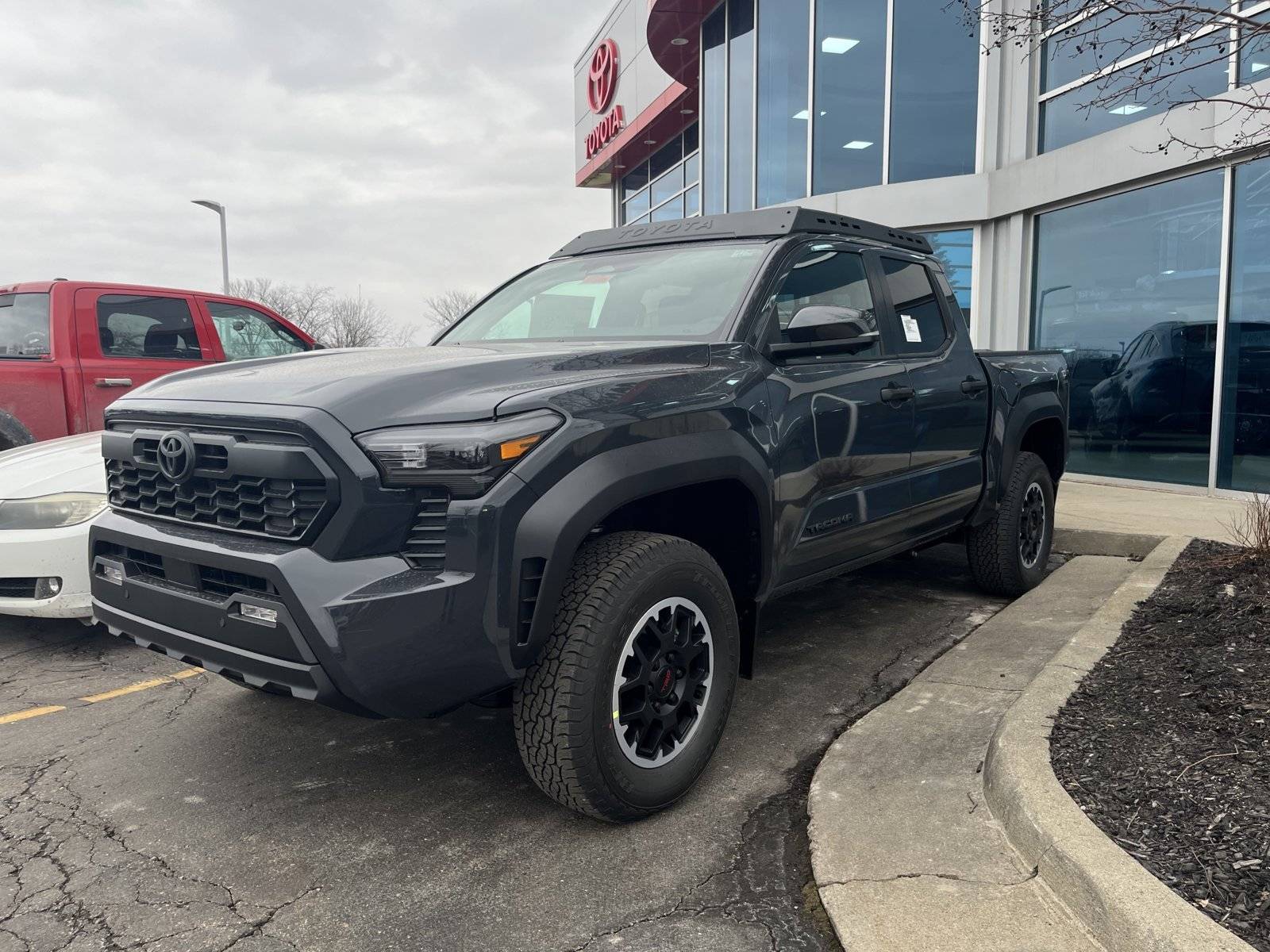 2024 Tacoma NEW Roof Rack Package Installed on 2024 Tacoma TRD Off-Road roof-rack-package-2024-tacoma-trd-offroad-1