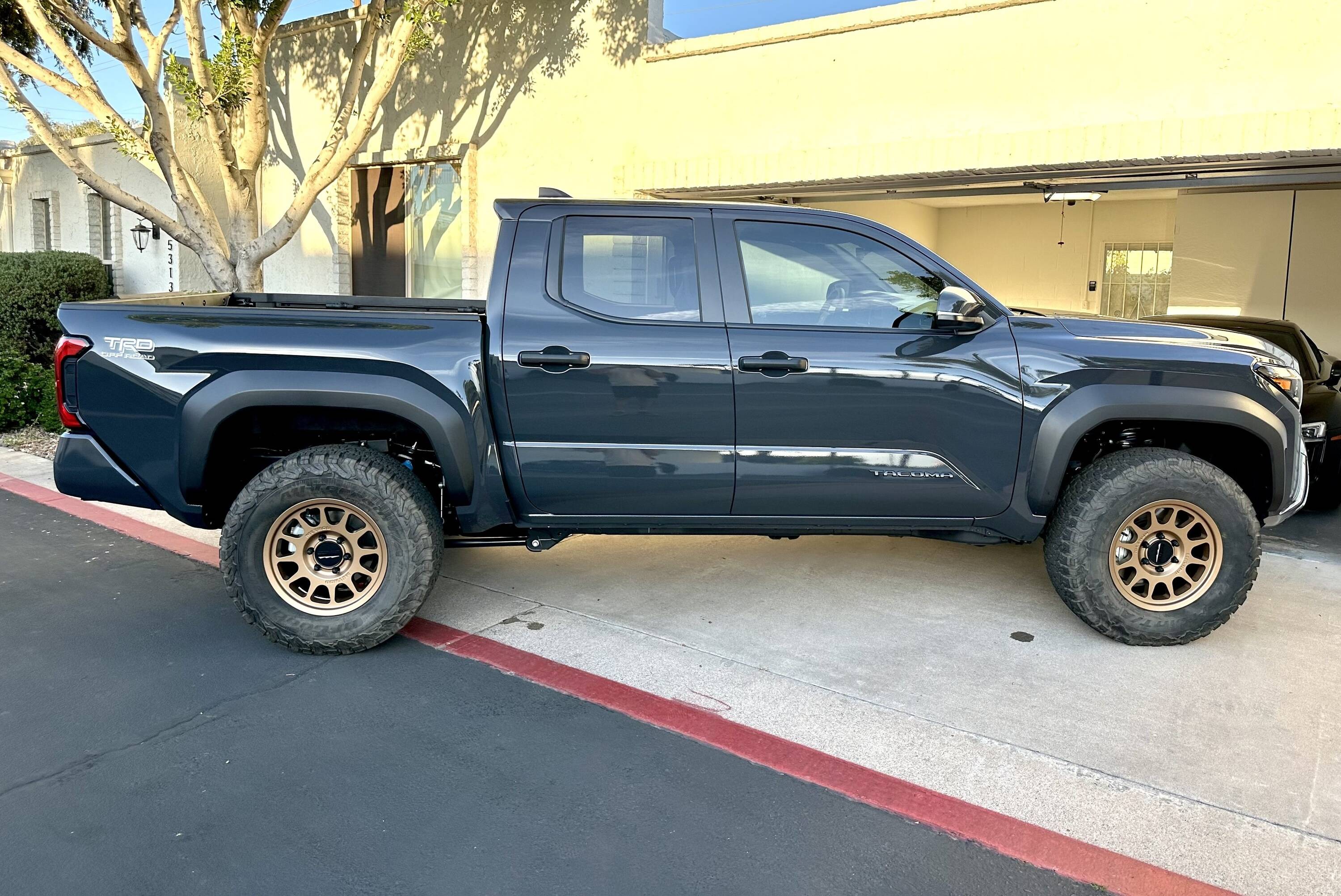 2024 Tacoma 4th Gen 2024+ Tacoma Aftermarket Wheels & Tires Pictures / Specs Compilation - Add Yours s-35-offset-on-factory-suspension-2024-tacoma-jpe