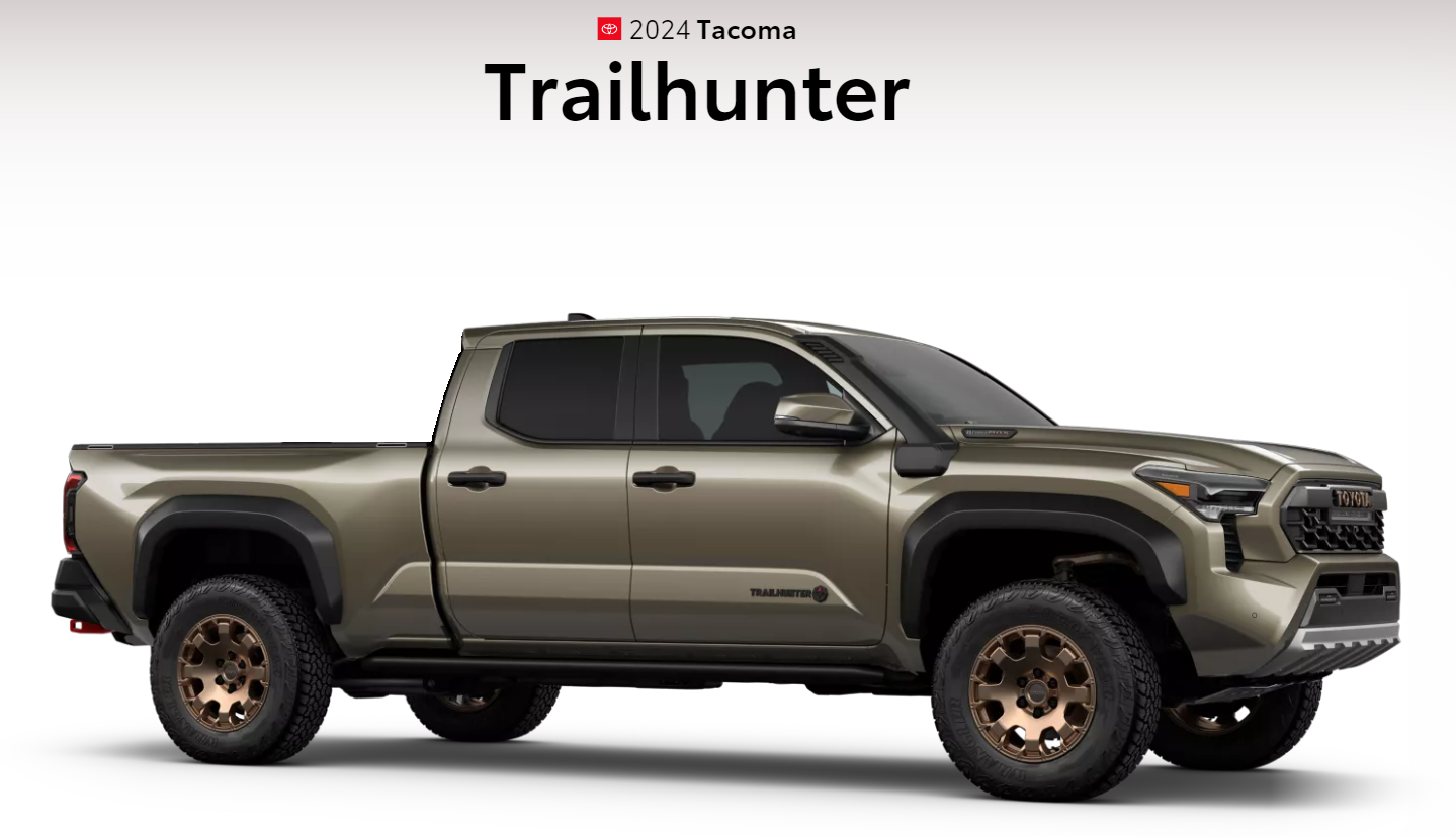 2024 Tacoma Trailhunter 6' bed Screenshot 2024-07-12 014411