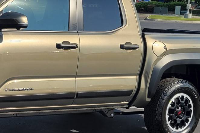 2024 Tacoma Body Side Moldings - how are they installed? Photos? Screenshot 2024-07-26 211243