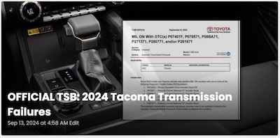 2024 Tacoma Ordered my 1st ever Toyota - 2024 Tacoma TRD Off Road Premium, and starting to worry 😬 Screenshot 2024-09-13 at 5.45.36 AM