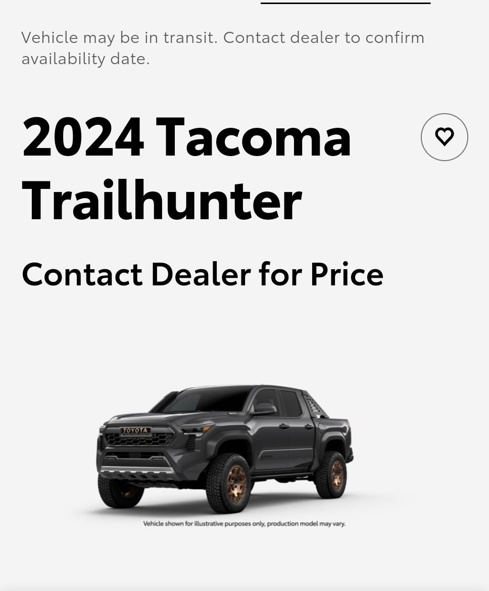 2024 Tacoma Trailhunter QC Holds — multiple regions Screenshot_20240724_143730_Chrome