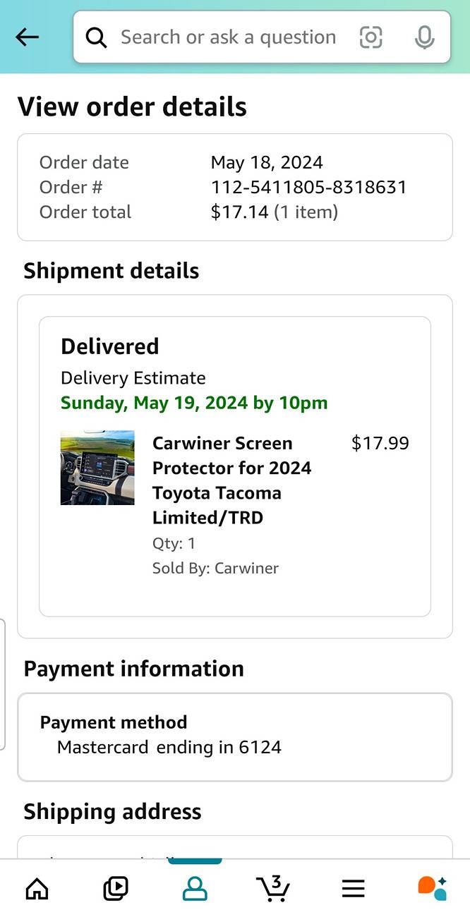 2024 Tacoma Screen protector for 14inch multi-media display...recommendations? Screenshot_20240730_134501