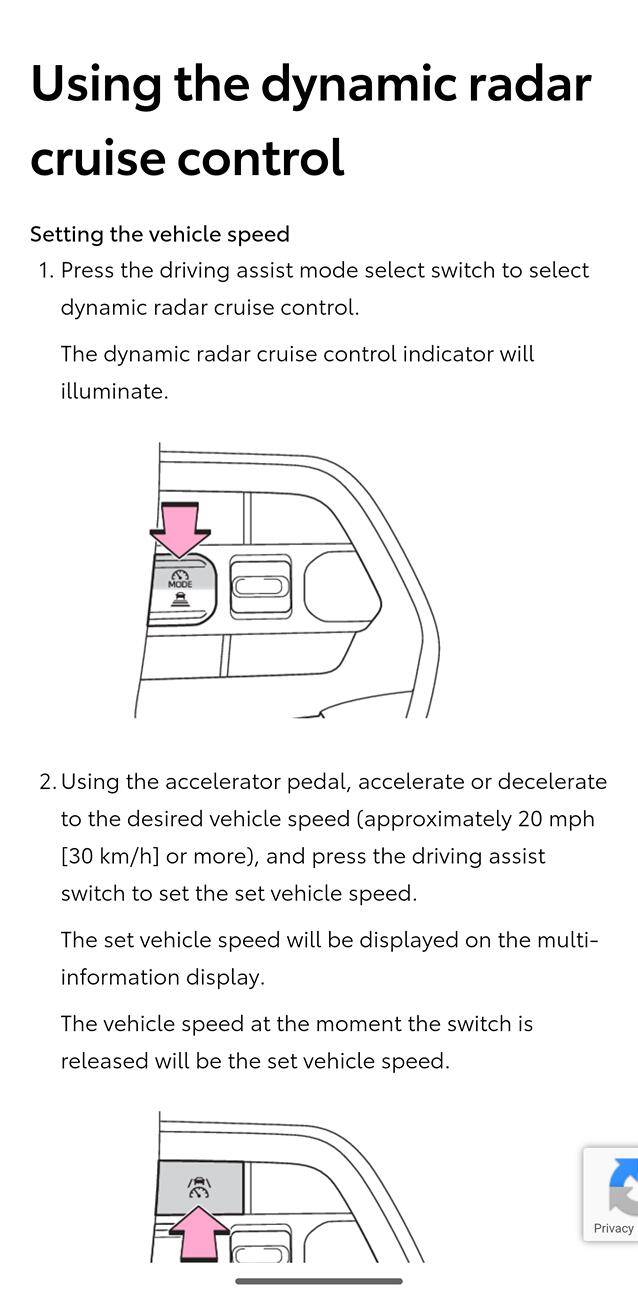 2024 Tacoma Cruise control won’t set - says consult manual Screenshot_20241014-230643