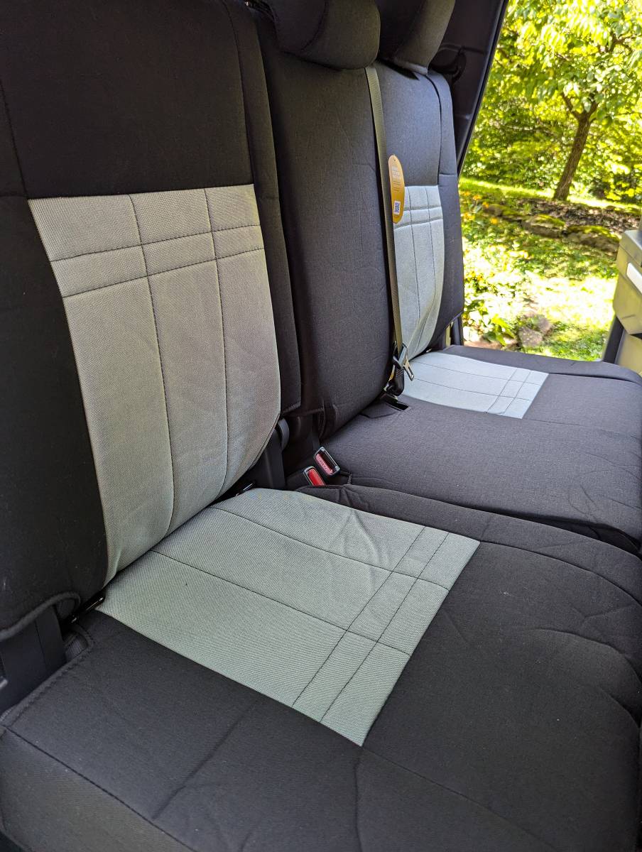 2024 Tacoma CalTrend Codura Seat Covers Review seats111